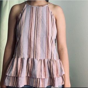 Striped tank top